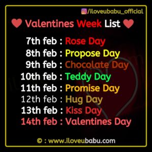 Valentinesweek